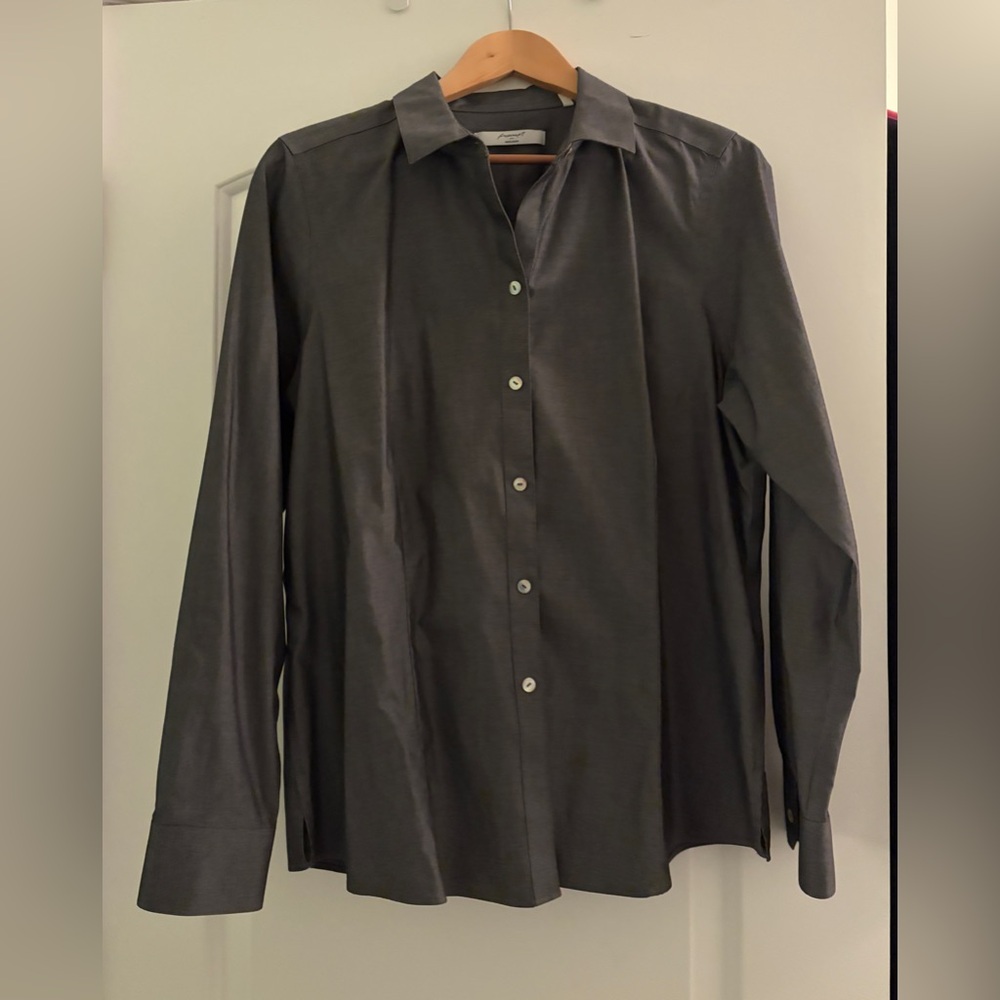 Foxcroft Dianna Non-Iron Cotton Button Down
